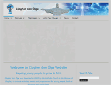 Tablet Screenshot of clogherdonoige.com